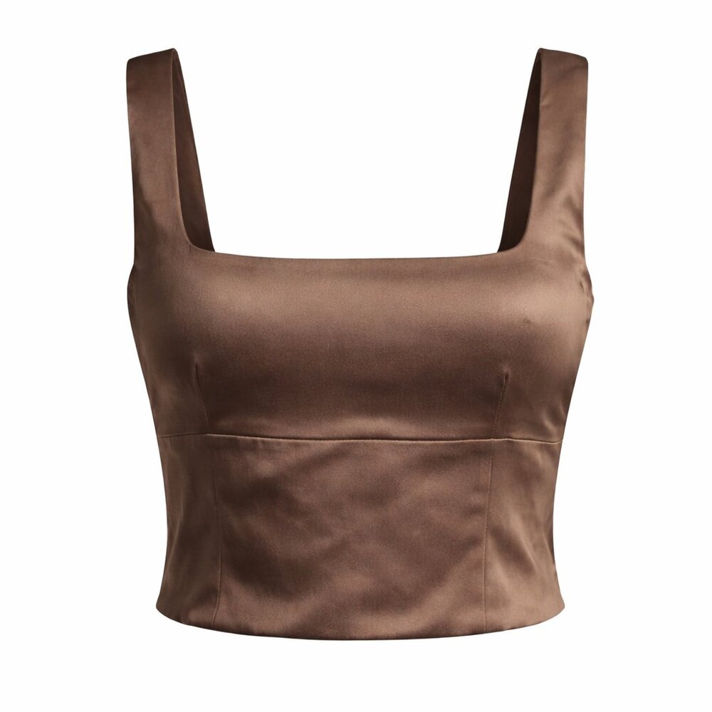 Wilfred Silky Cropped Top